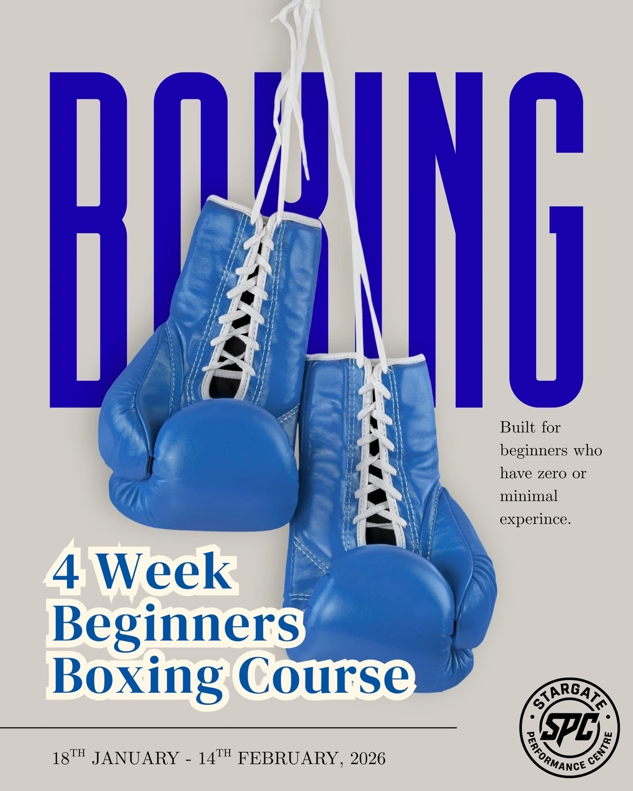 4 Week Beginners Boxing Course